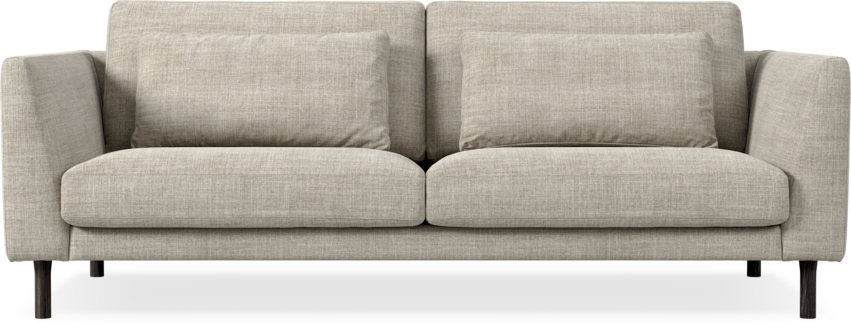 Willow - 3-sits soffa, fast klädsel - Beige