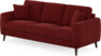 Eden - 3-sits soffa - Röd