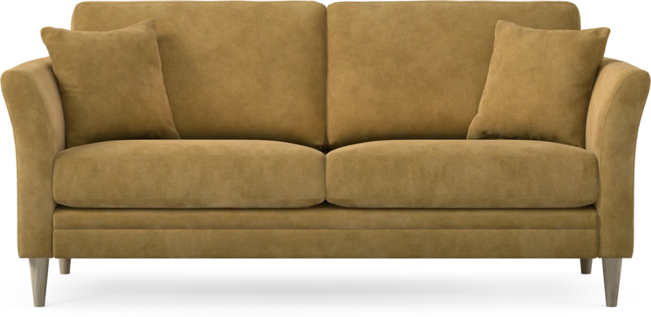 Eden - 2,5-sits soffa - Gul