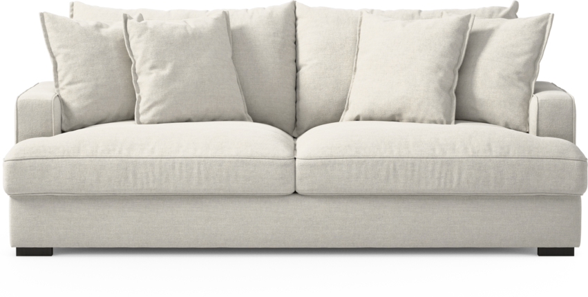 Mila - 3-sits soffa - Vit