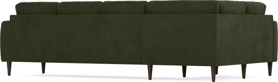 Eden - Hörnsoffa, 1+3-sits - Grön