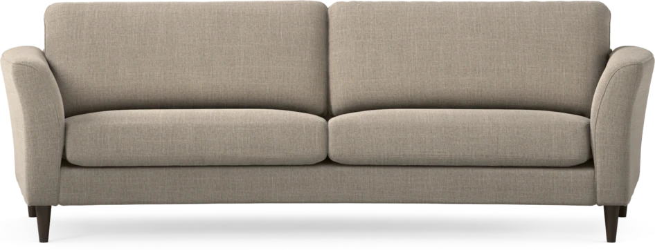 Bridge - 3-sits soffa svängd - Beige