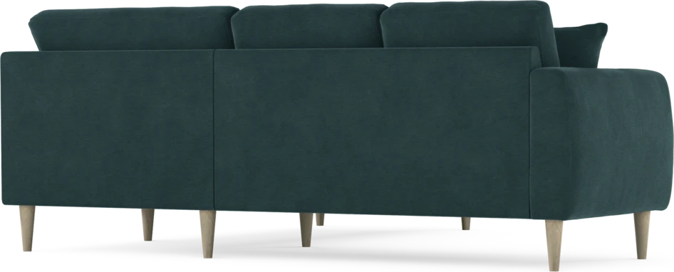 Eden - Hörnsoffa, 2+2-sits - Blå
