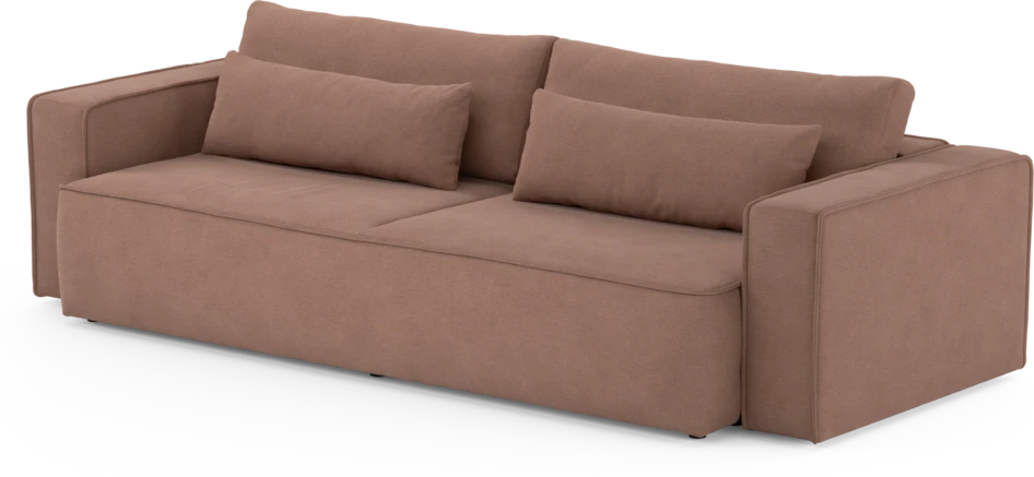Ide - Bäddsoffa 4-sits - Rosa