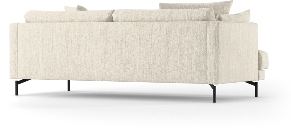 Harper - 3-sits soffa, hel dyna - Vit