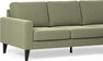 Sierra - 3-sits soffa med flyttbar schäslong - Grön