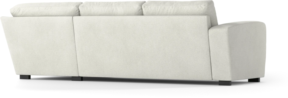 Friday - 2,5-sits soffa med divan höger - Vit