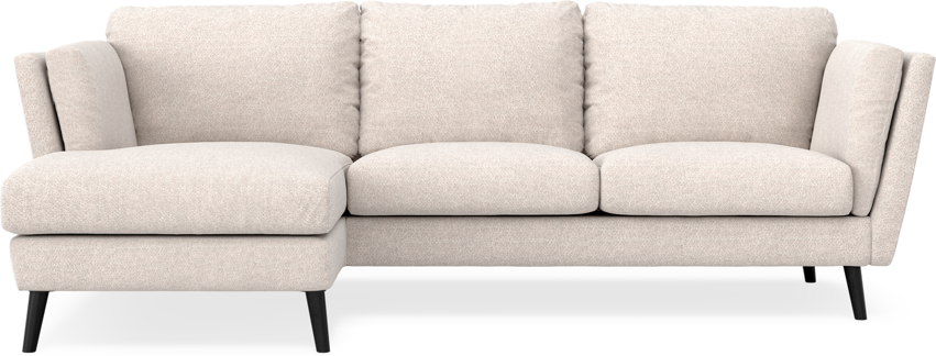 Madison - 2-sits soffa med schäslong vänster - Beige