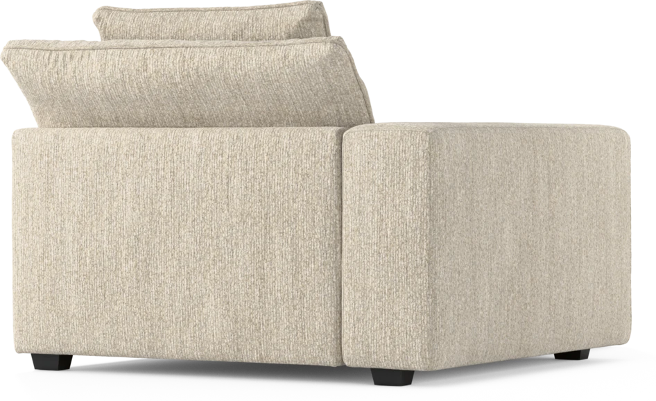 Bellora - Schäslong med armstöd vänster - Beige
