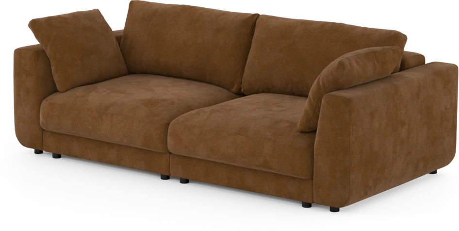 Amie - Bäddsoffa 3-sits - Orange