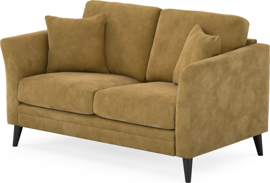 Eden - 2-sits soffa - Gul