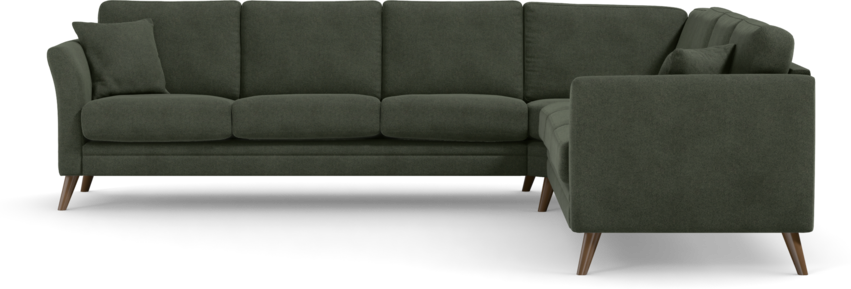 Eden - Hörnsoffa 3+3 - Grön