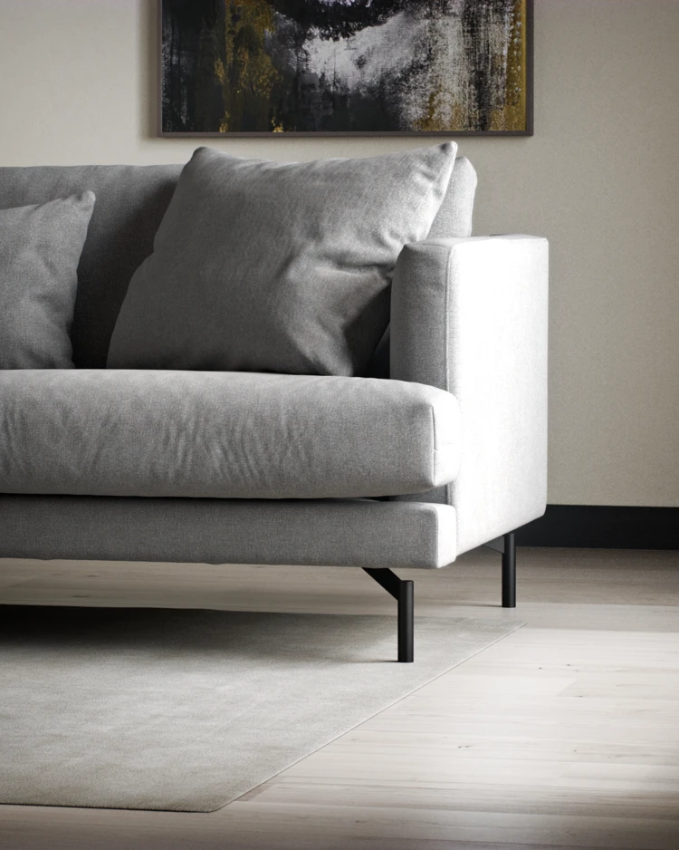 Harper - 3-sits soffa med divan vänster - inspiration