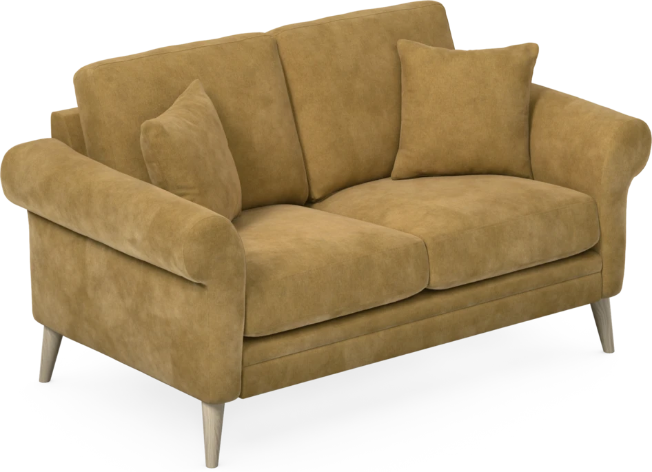 Eden - 2-sits soffa - Gul