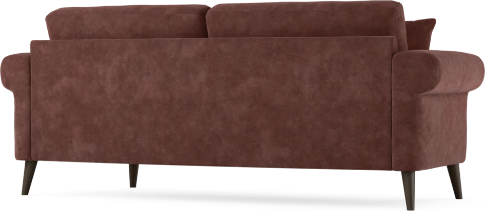 Eden - 2,5-sits soffa svängd - Röd