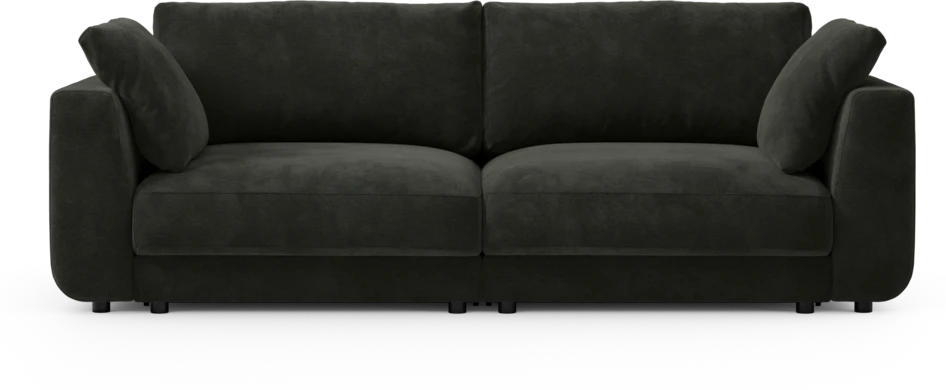 Amie - Bäddsoffa 3-sits - Svart