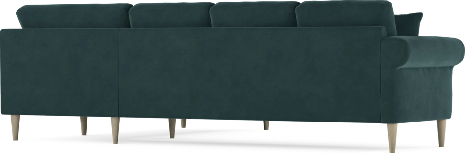 Eden - Hörnsoffa, 3+2-sits - Blå