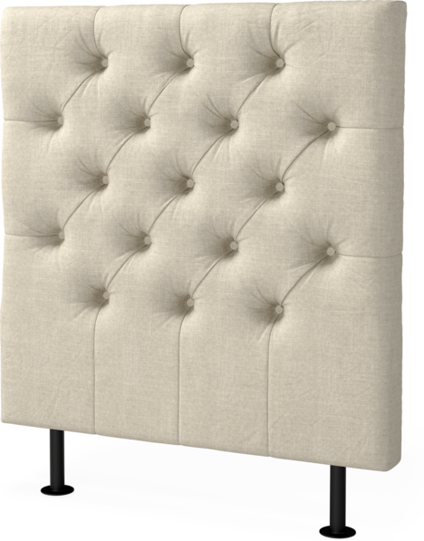 Cape pikerad - Sänggavel, 90-210 cm - Beige