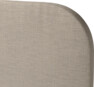 Delux Rundad - Sänggavel, 90-210 cm - Beige