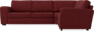 Friday - Hörnsoffa, 2,5+1,5-sits - Rosa