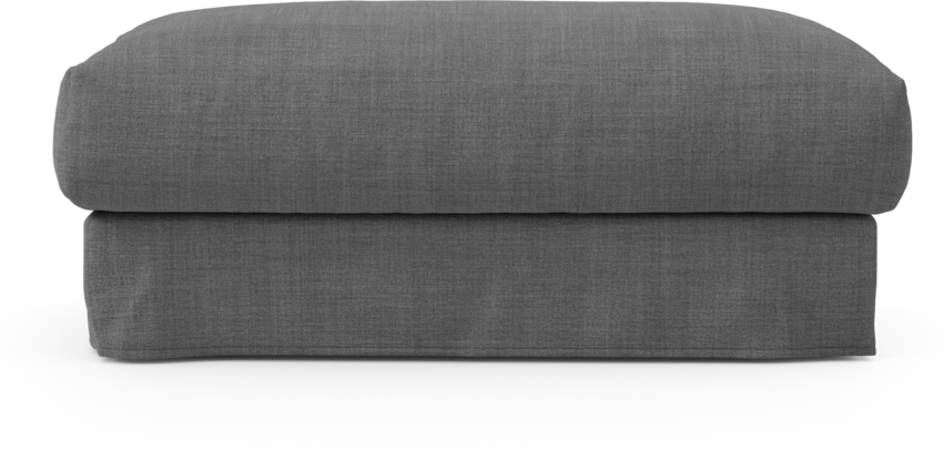 Cherrie Klädsel -  Fotpall 110 - Grå