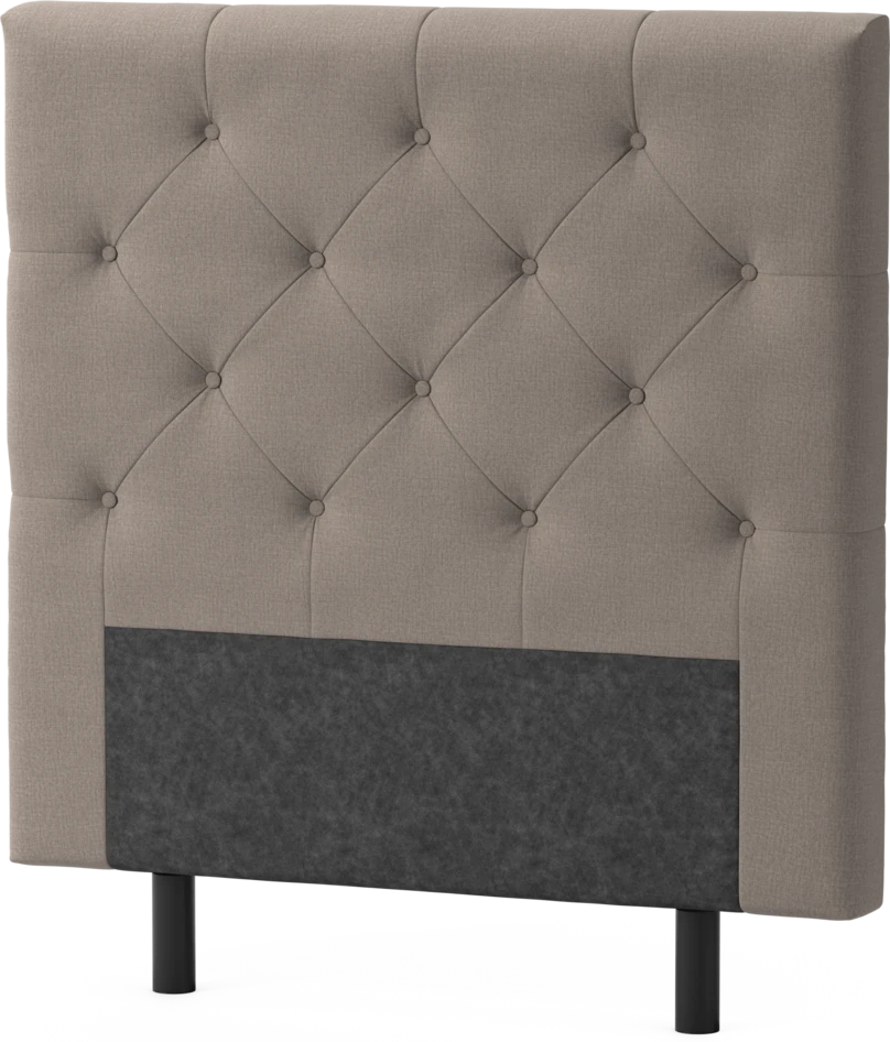 Delux Pikerad Låg - Sänggavel, 90-210 cm