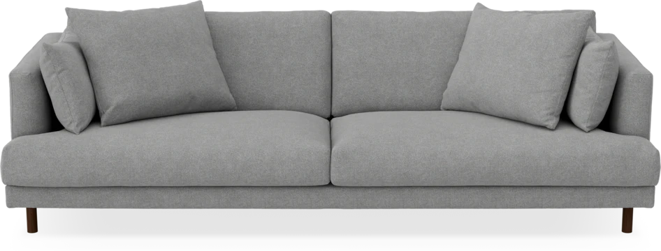 Harper - 4-sits soffa - Grå