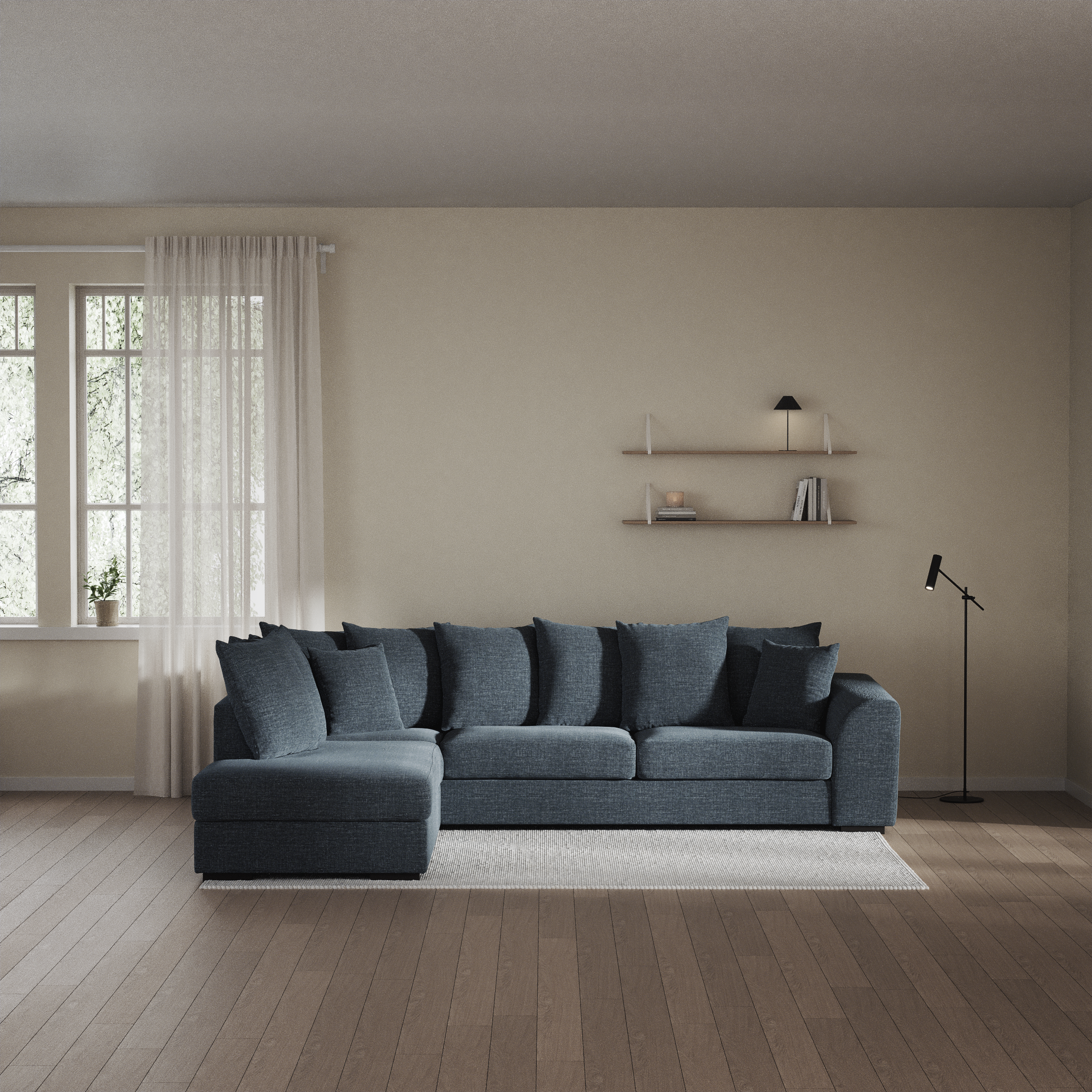 Town - 3-sits soffa med divan vänster - inspiration