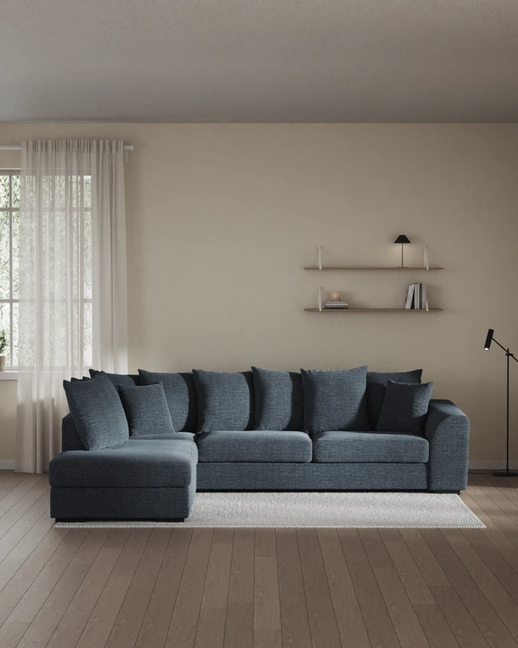 Town - 3-sits soffa med divan vänster - inspiration