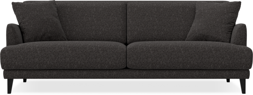 Macy Lux - 3-sits soffa - Svart