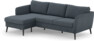County - 3-sits soffa med flyttbar schäslong - Blå