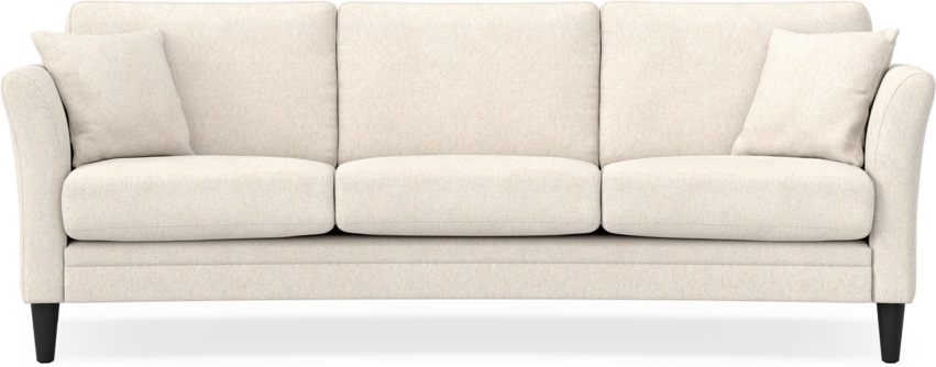 Eden - 3-sits svängd - Beige