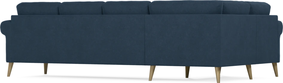 Eden - Hörnsoffa, 1+3-sits - Blå
