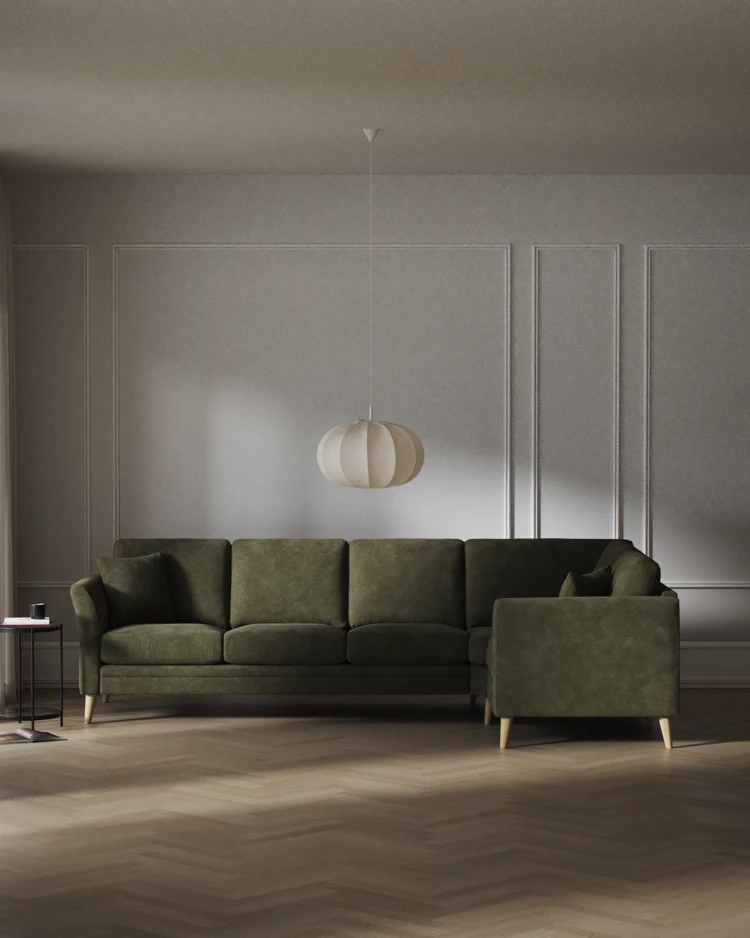 Eden - Hörnsoffa, 3+1-sits - inspiration