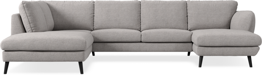 Madison Lux - 2-sits soffa med divan vänster och schäslong höger - Beige