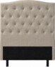 Delux Välvd - Sänggavel, 90-210 cm - Beige