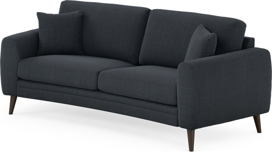 Eden - 2,5-sits soffa svängd - Blå