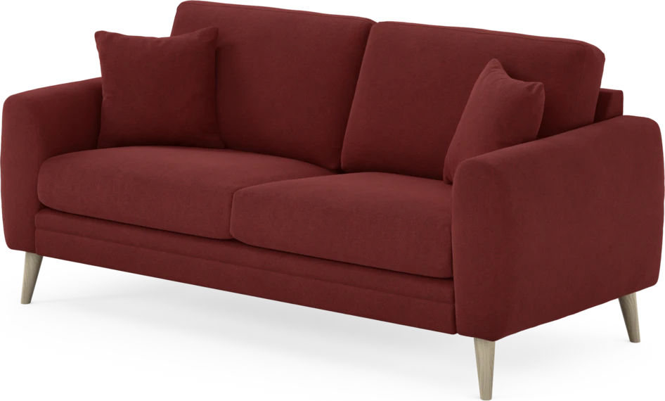 Eden - 2,5-sits soffa - Röd