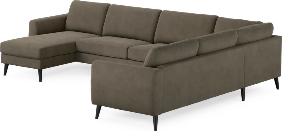 Bridge - Hörnsoffa, 3+2-sits med schäslong vänster - Beige