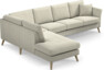 Eden - 3-sits soffa med divan - Beige