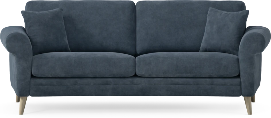 Eden - 2,5-sits soffa svängd - Blå
