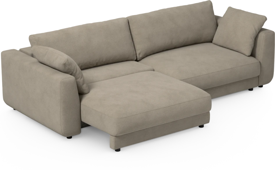 Amie - Bäddsoffa 4-sits - Beige