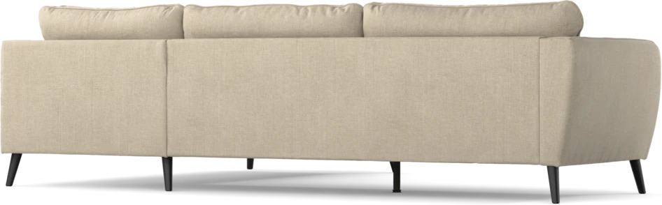 County - 2,5-sits soffa med divan höger - Beige