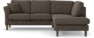 Eden - 2-sits soffa med divan - Gul