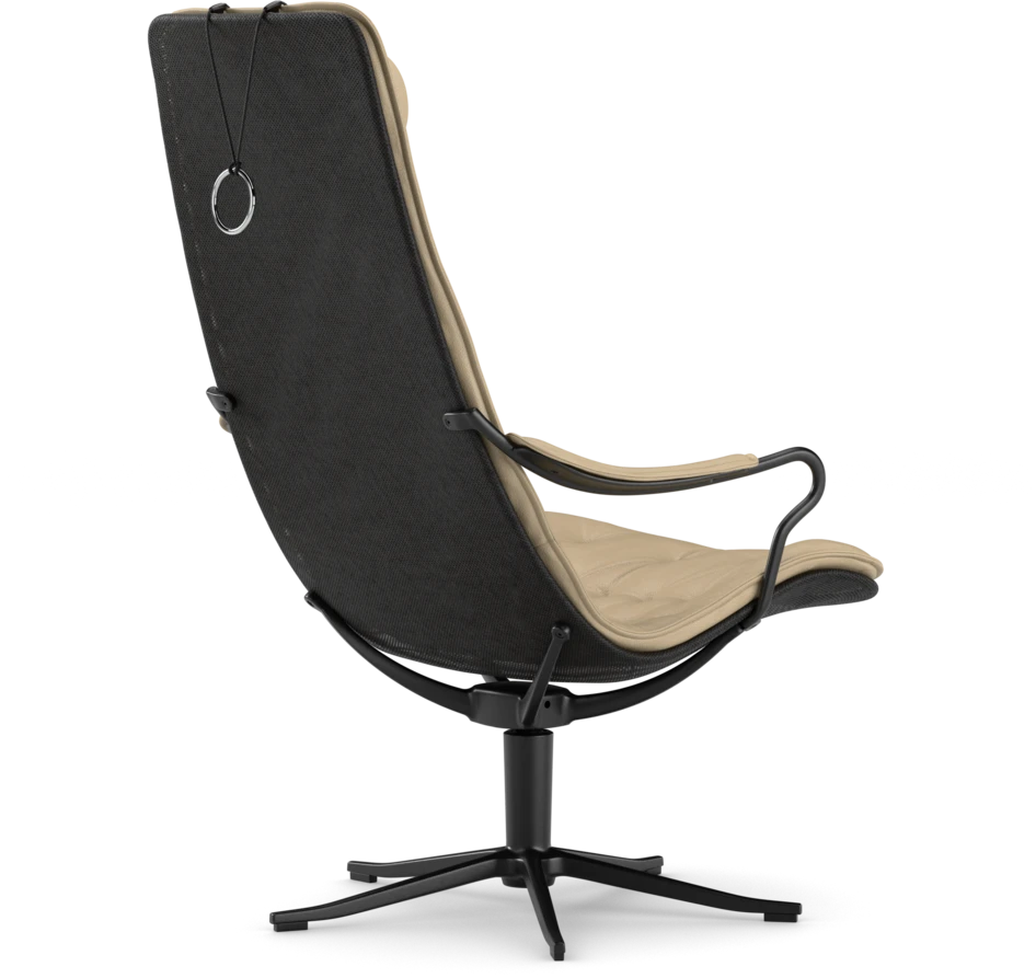Moore - Fåtölj hög rygg - Beige