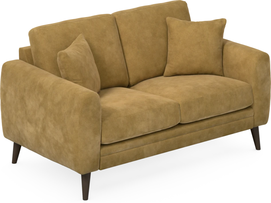 Eden - 2-sits soffa - Gul