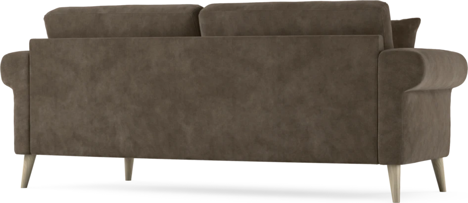 Eden - 2,5-sits soffa svängd - Brun