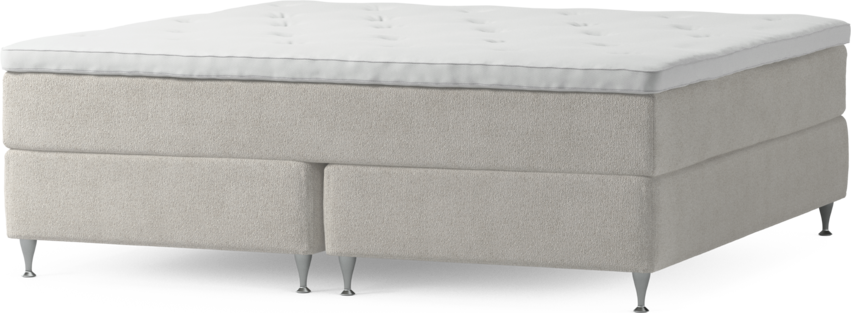 Delux Dream - Kontinentalsäng, dubbelsäng med bäddmadrass och sängben