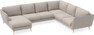 Madison - Hörnsoffa med schäslong vänster - Beige