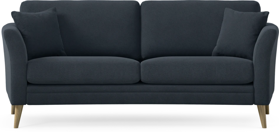 Eden - 2,5-sits soffa svängd - Blå